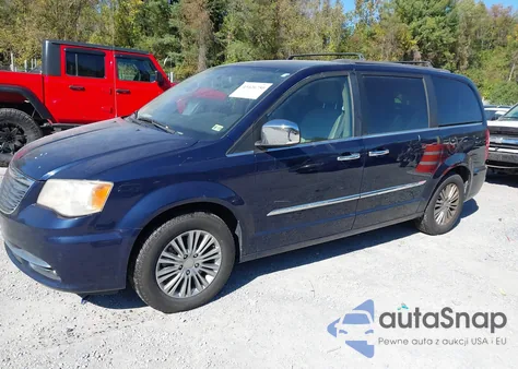 2014 Chrysler Town & Country Touring-L из США, поврежденный, VIN 2C4RC1CG1ER178395